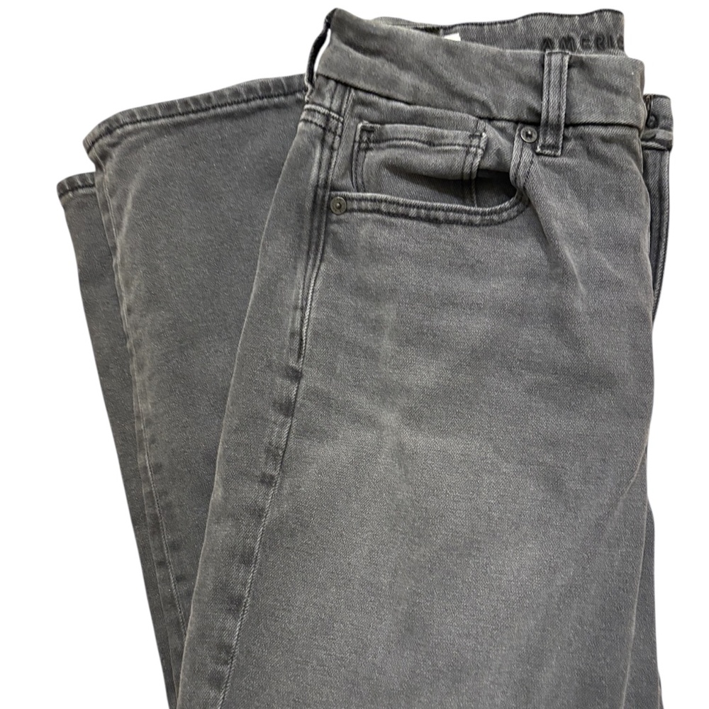 Black Petite American Eagle Jeans Size 10 Goth Grunge